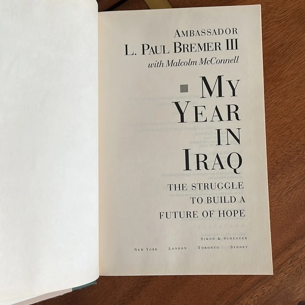 My Time In Iraq book